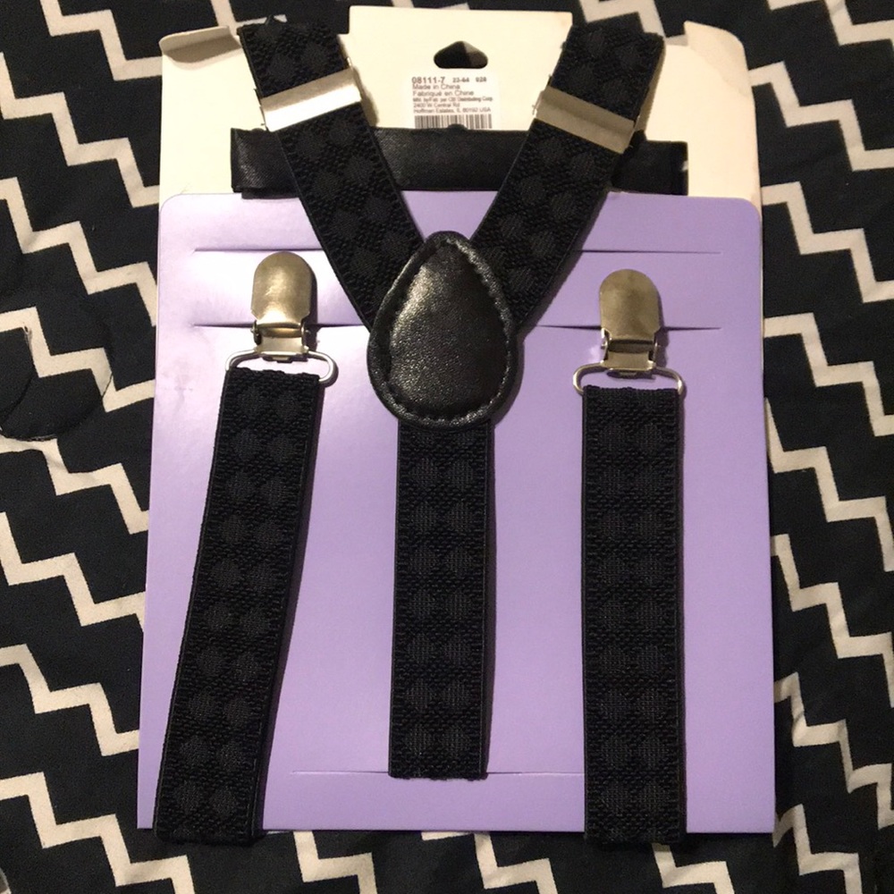 Suspenders and bow tie - Picture 2 of 2